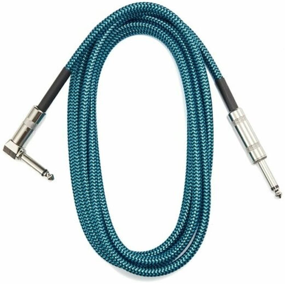 GİTAR KABLO GÜRÜLTÜSÜZ (NOISLESS) 3M MAVİ