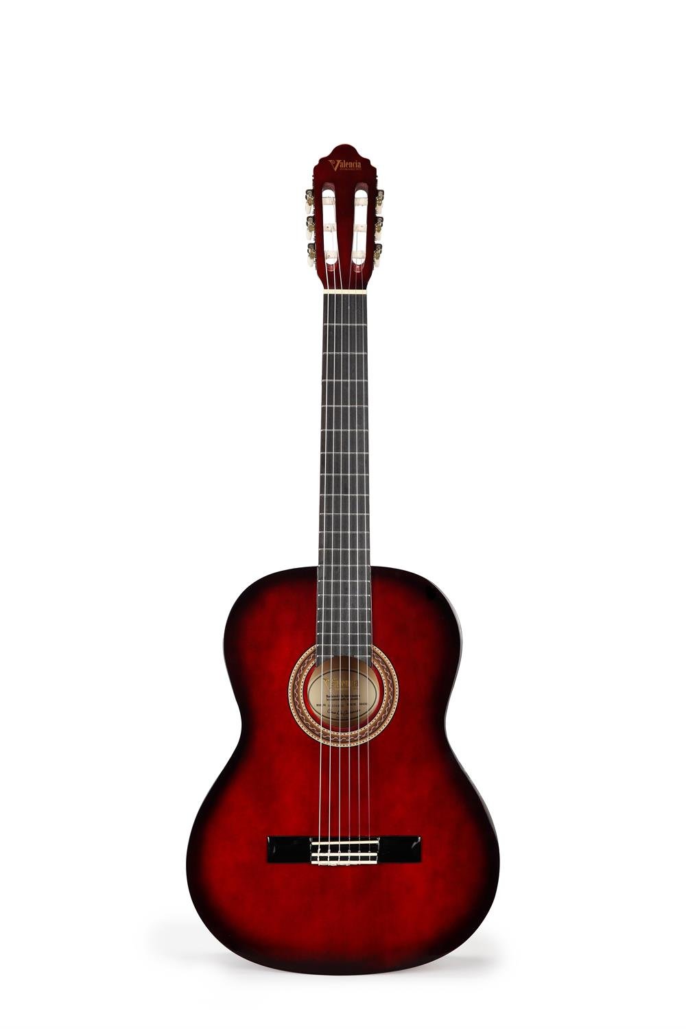 KLASİK GİTAR 4/4 KIRMIZI SUNBURST SAP ÇELİKLİ