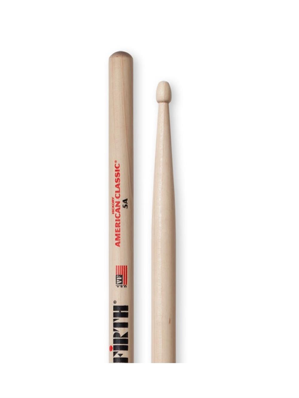 BAGET (ÇİFT) 5A WOOD, HICKORY, 0.565''x16'', MEDIUM