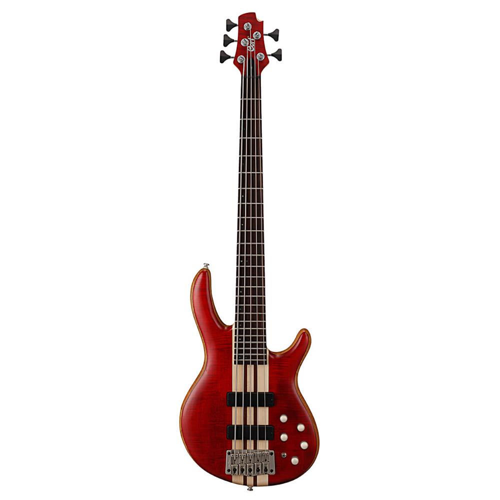 BAS GİTAR 5 TELLİ OPEN PORE BLACK CHERRY