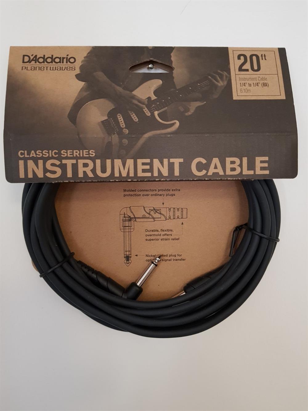 GİTAR KABLO 20 İNCH CABLE RİGHT ANGLE